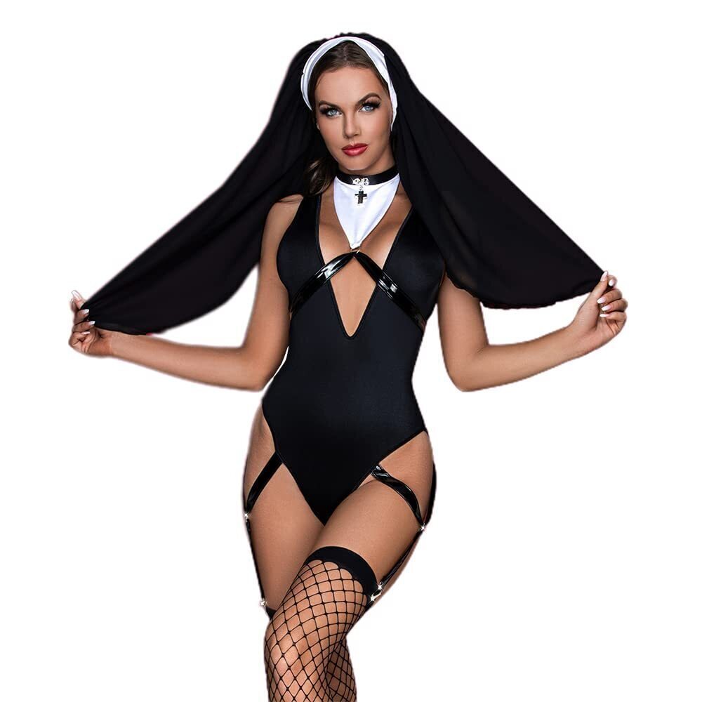 5521 nun halloween costume cosplay Sexy Underwear Police Costume Clothes
